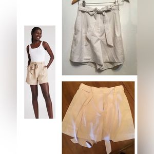 NWT Kit And Ace SUBLIME TIE SHORTS White